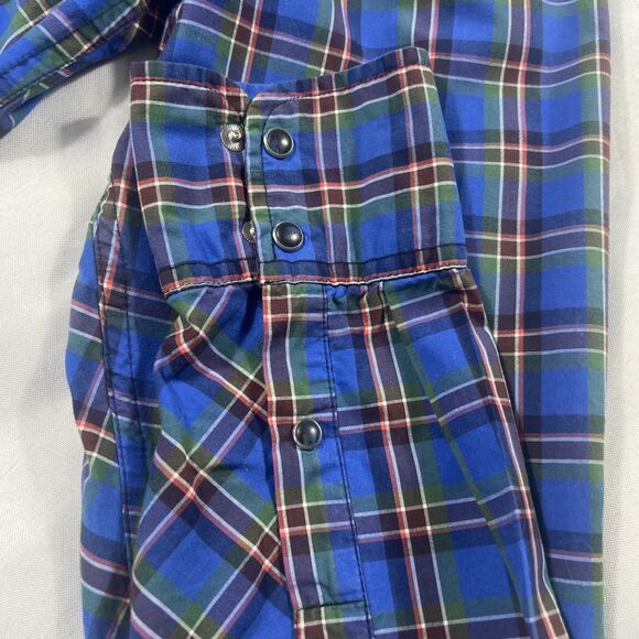 Wrangler 20X Men's XXL Competition Advanced Comfort L/S Pearl Snap Western Shirt - Picture 10 of 14